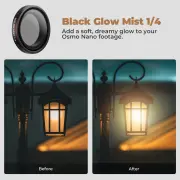 Freewell DJI Osmo Nano Black Glow Mist 1/4 Filter