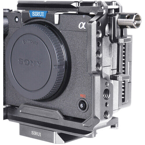 Sirui Sirui Sony FX3 &amp; FX30 için Kamera Kafesi - Gri Görsel 3
