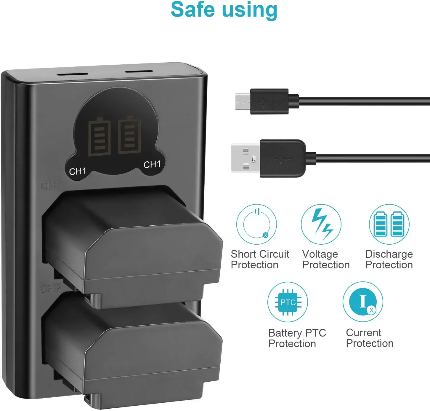 Patona 4163 Platinum Retro Dual Charging Case USB-C Sony NP-FZ100