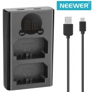 Neewer Dual USB Charger (Sony NP-FZ100 Uyumlu İkili Şarj Cihazı)