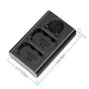 Neewer Dual USB Charger (Sony NP-FZ100 Uyumlu İkili Şarj Cihazı)