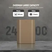 Neewer 2400mAh NP-FZ100 Yedek Batarya (Sony Uyumlu)