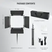 Neewer RGB660 Pro II RGB LED Video Işık Seti (2'li İkili Set)