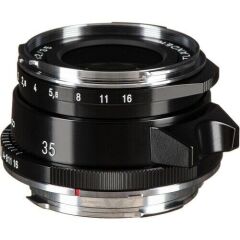 Voigtlander Ultron Vintage 35mm F2.0 Aspherical Type II VM Leica M Mount Lens (Siyah)
