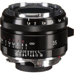 Voigtlander Nokton Vintage 35mm F1.5 Aspherical Type II VM Leica M Mount Lens (Siyah)