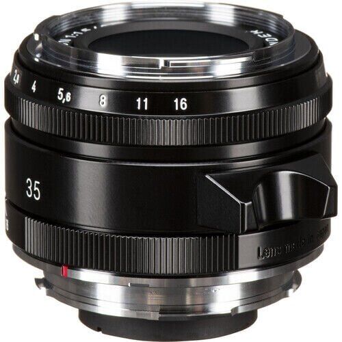 Voigtlander Nokton Vintage 35mm F1.5 Aspherical Type II VM Leica M Mount Lens (Siyah)