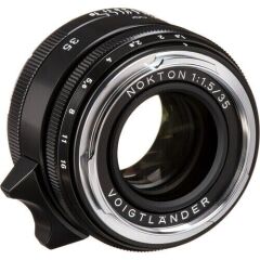 Voigtlander Nokton Vintage 35mm F1.5 Aspherical Type II VM Leica M Mount Lens (Siyah)