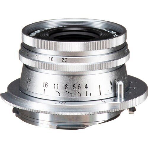 Voigtländer COLOR-SKOPAR 28mm F2.8 lens VM I (Silver) Leica M Mount