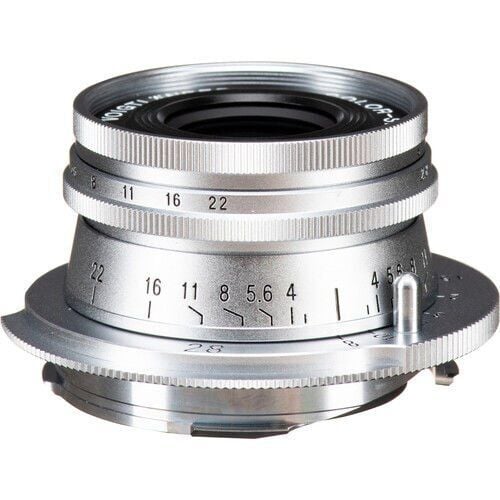 Voigtländer COLOR-SKOPAR 28mm F2.8 lens VM I (Silver) Leica M Mount