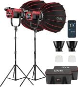 GVM Pro SD300C RGB & Bi-Color LED Video Işığı İkili Kit