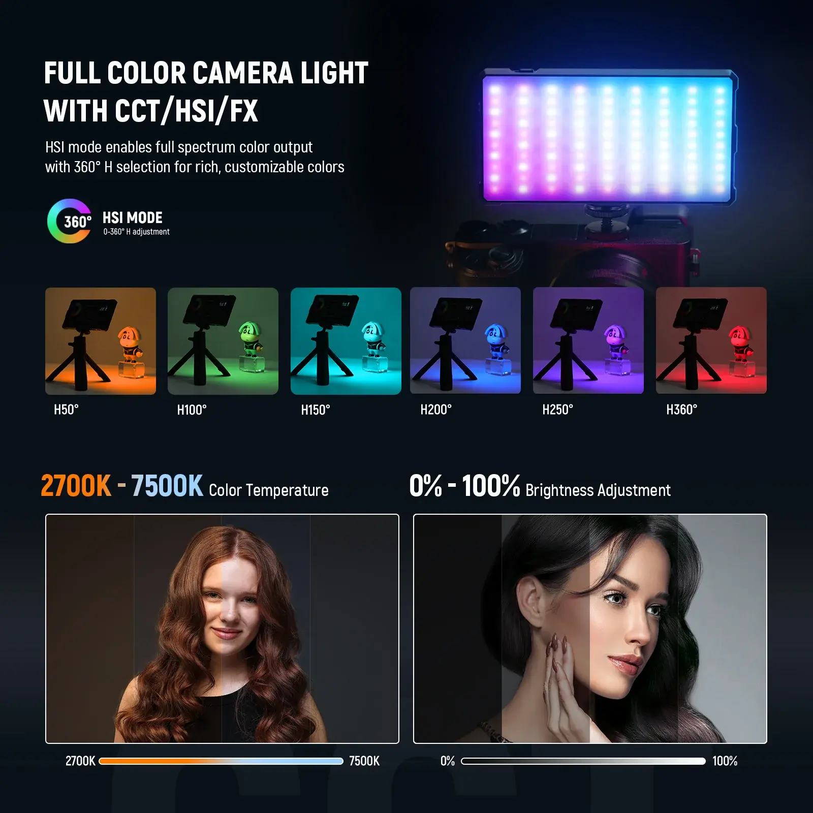 NEEWER SL90C RGB Mini Mobil Video Işığı'nın mobil cihaz şarj özelliği