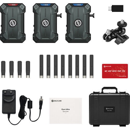 Hollyland Hollyland PYRO Ultra 1TX 2RX Kablosuz Görüntü Aktarım Sistemi (SDI/HDMI) Görsel 6