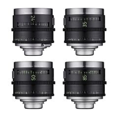 XEEN MEISTER 24, 35, 50, 85mm T1.3 Cine 4'lü Set (Arri PL)