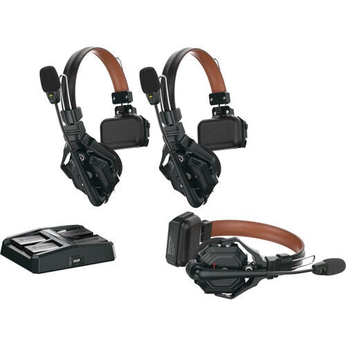 Hollyland Solidcom C1 Pro-3S 3 Kişilik Full-Duplex ENC Kablosuz Intercom Sistemi
