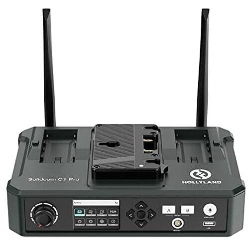 Hollyland Hollyland Solidcom C1 Pro-Hub4S 5 Kişilik Full-Duplex ENC Kablosuz Intercom Sistemi Görsel 4