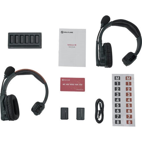 Hollyland Hollyland Solidcom SE Global 2S 2 Kişilik Full-Duplex Kablosuz Intercom Sistemi Görsel 2