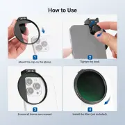 NEEWER LA009 67mm Telefon Filtre Yuvası Klipsi