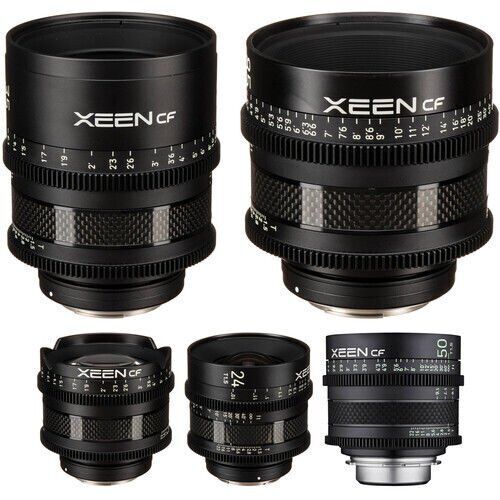XEEN CF 16, 24, 35, 50, 85mm Cine 5'li Set (Arri PL)