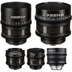 XEEN CF 16, 24, 35, 50, 85mm Cine 5'li Set (Arri PL)