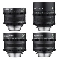 XEEN CF 16, 35, 50, 85mm Cine 4'lü Set (Arri PL)