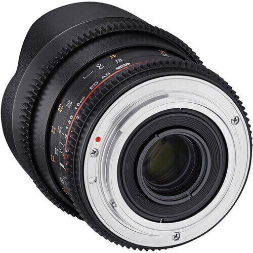 Samyang Samyang 16mm T2.6 VDSLR Sony E Mount Sinema Lensi Görsel 4