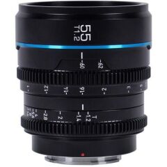 Sirui Nightwalker 55mm T1.2 S35 Cine Lens (X Mount, Siyah)