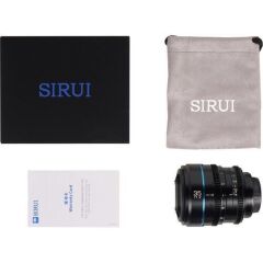 Sirui Nightwalker 35mm T1.2 S35 Cine Lens (X Mount, Siyah)