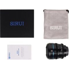 Sirui Nightwalker 35mm T1.2 S35 Cine Lens (X Mount, Siyah)