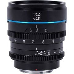 Sirui Nightwalker 35mm T1.2 S35 Cine Lens (E Mount, Siyah)
