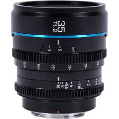 Sirui Nightwalker 35mm T1.2 S35 Cine Lens (E Mount, Siyah)