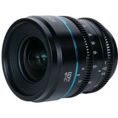 Sirui Nightwalker 16mm T1.2 S35 Cine Lens (X Mount, Siyah)