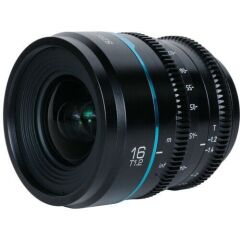 Sirui Nightwalker 16mm T1.2 S35 Cine Lens (E Mount, Siyah)