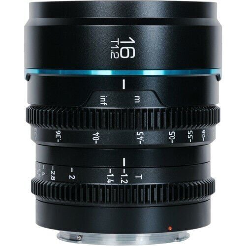 Sirui Sirui Nightwalker 16mm T1.2 S35 Cine Lens (E Mount) Sinema Lensi - Ürün Detay Görseli