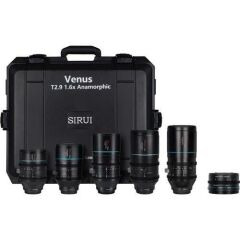 Sirui Venus 1.6x Full-Frame Anamorfik 5'li Lens Kiti (E Mount)