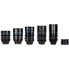 Sirui Venus 1.6x Full-Frame Anamorfik 5'li Lens Kiti (E Mount)