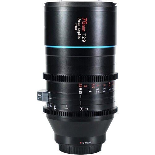 Sirui VENUS 75mm T2.9 1.6x Full-Frame Anamorfik Lens (E Mount)