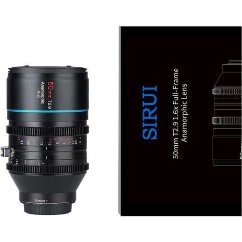 Sirui Sirui VENUS 50mm T2.9 1.6x Full Frame Anamorfik Lens (RF Mount) Objektif Görsel 4
