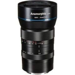 Sirui 24mm F2.8 1.33x APS-C Anamorfik Lens (Fuji X Mount) – Profesyonel Video Lens | 2 Yıl Türkiye Distribütör Garantili