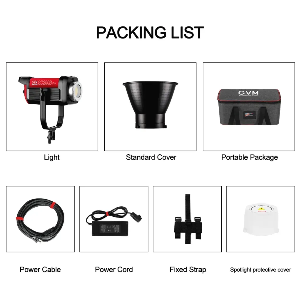 GVM GVM Pro SD200B Bi-Color LED Video Işığı Görsel 4