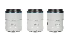 Sirui Sniper 23mm, 33mm & 56mm F1.2 Lens Kiti (X Mount, Beyaz)
