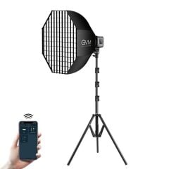 GVM SD80D Bi-Color LED Video Işığı Ayaklı Softbox Set