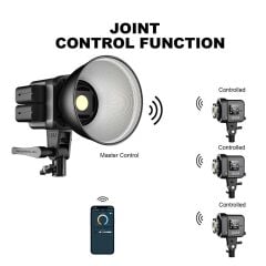 GVM SD80D Bi-Color LED Video Işığı Ayaklı Softbox Set