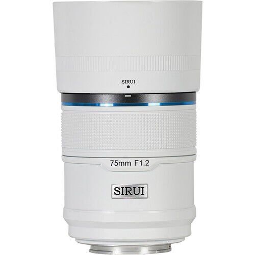 Sirui Sniper 75mm F1.2 APS-C/S35 Auto-Focus Lens (X Mount, Beyaz)
