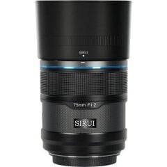 Sirui Sniper 75mm F1.2 APS-C/S35 Auto-Focus Lens (X Mount, Siyah)