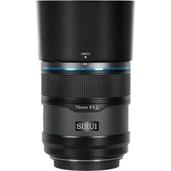 Sirui Sniper 75mm F1.2 APS-C/S35 Auto-Focus Lens (E Mount, Siyah)