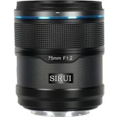 Sirui Sniper 75mm F1.2 APS-C/S35 Auto-Focus Lens (E Mount, Siyah)