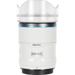 Sirui Sniper 33mm F1.2 APS-C Auto-Focus Lens (E Mount, Beyaz)