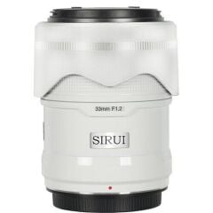 Sirui Sniper 33mm F1.2 APS-C Auto-Focus Lens (E Mount, Beyaz)