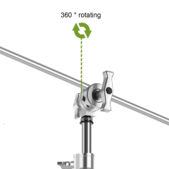 GVM C330 320cm C-Stand & Grip Arm (130cm) Kit (Çelik)