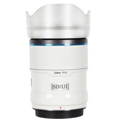 Sirui Sniper 23mm F1.2 APS-C Auto-Focus Lens (X Mount, Beyaz)